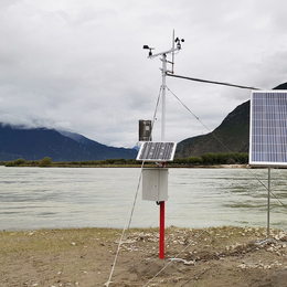 水文站雷达水位流速实时监测站 雨量站水雨情智能预警系统 