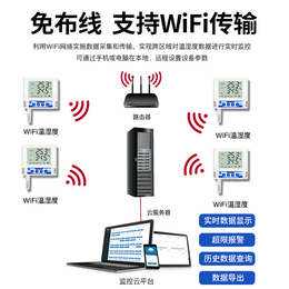 建大仁科RS-WS-WIFI-6无线网络温湿度记录仪