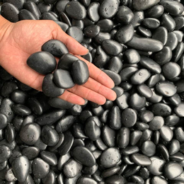广东茂名黑色鹅卵石批发-茂名黑色鹅卵石产地-黑色鹅卵石价格