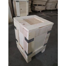 青岛厂家定制免熏蒸木箱木质包装箱食品出口包装使用
