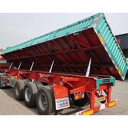 12米33吨3轴平板式蔬果运输半挂车