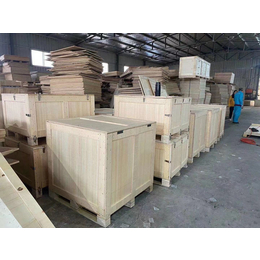  高密生产厂家定做多层板免熏蒸木出口包装箱可重复使用 