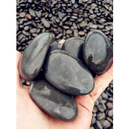 湖南郴州鹅卵石 抛光鹅卵石  庭院铺路鹅卵石  黑色鹅卵石