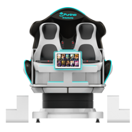 VR双人蛋椅座椅设备乐享大熊猫幻影星空VR虚拟现实设备厂家