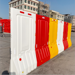8KG重高栏水马 红色白色塑料防撞水马 广东水马厂家供应