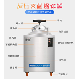 谦祥小型立式高温熟食锅真空腊肉龟苓膏燕窝灭菌锅缩略图