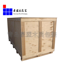 青岛木箱厂家出售松木框架木箱 设备包装木架
