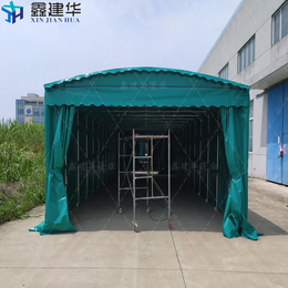 郑州推拉雨棚活动推拉蓬遮阳棚电动雨棚