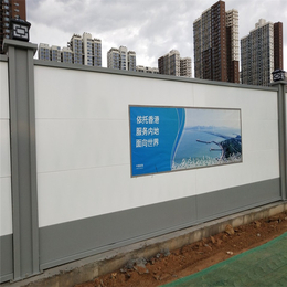广州工地隔离临时钢板围蔽 建筑施工围栏 工厂现货