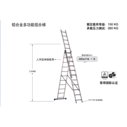 铝合金多功能组合梯CE3x16