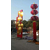 秦皇岛旅游区文化不锈钢灯笼雕塑 金属伞小型摆件缩略图1