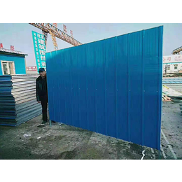 天津塘沽围挡板生产厂家 建筑工地挡板护栏出售 包安装
