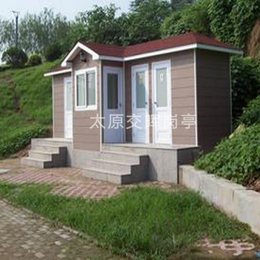 厂家生产金属雕花板厕所 山西忻州五寨工地淋浴房 农村旱厕改造
