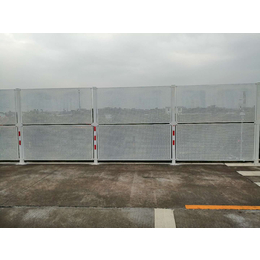 房地产开发公司适用围挡 网孔透风金属板组装护栏