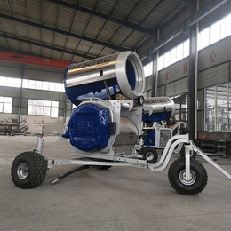 轮式可移动造雪方便人工造雪机 延长营业周期国产造雪机