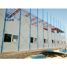 唐山建筑工地用临时活动房 开平彩钢房支持加工定制