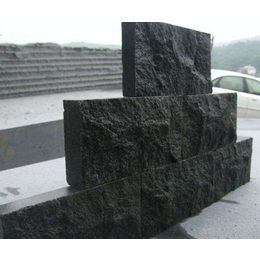 芝麻黑蘑菇石石材-麻城新渝公司-福建芝麻黑蘑菇石