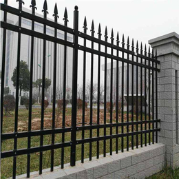  高要公园组装式锌钢护栏现货 小区围墙栏杆价格