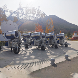 内蒙古雪雕制作国产造雪机 人工造雪机喷嘴加热