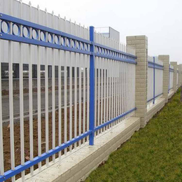学校围墙栏杆高度 金属栅栏施工方案 湛江小区铁艺护栏价格