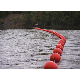海洋表层流浮筒   湖面拦污塑料浮筒 河道防撞浮筒 