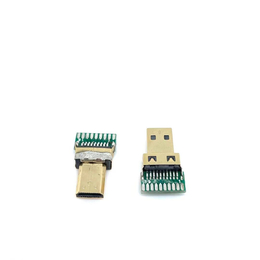 MICRO麦克HDMI夹板 公头D型口夹板 公头 铜壳镀金