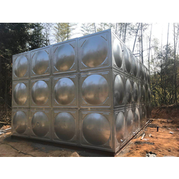 江城不锈钢消防水箱厂家 焊接双层保温水箱304方形水箱定制做