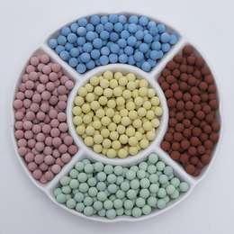 腾翔颗粒均匀彩色填充球 农作物栽培水质改良负离子填充球 