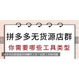 拼多多店群一键采集上架软件贴牌代理加盟招商