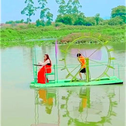 享受水上好风光网红脚踏船 互动性强的脚踏船
