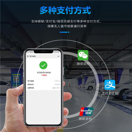 常州停车场智能收费系统_车牌识别一体机
