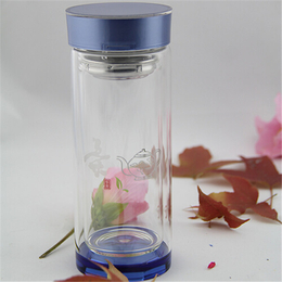 水晶玻璃保温杯定制-广东水晶玻璃保温杯-华翔玻璃制品质量放心