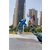 吉安广场不锈钢菱形鲸鱼雕塑 水景动物蓝鲸制作缩略图2