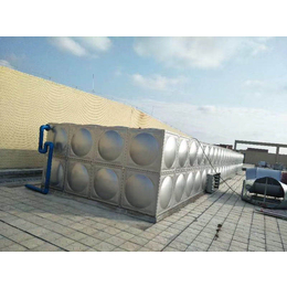 揭西不锈钢水箱厂家价格 焊接方形保温水箱304消防水箱定制做