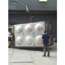 新兴不锈钢水箱厂家定制 方形消防水箱304焊接双层保温水箱