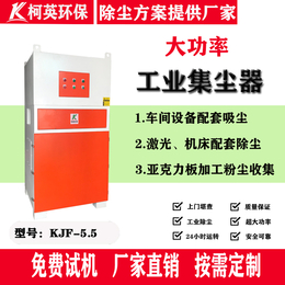 柯英KJF固定式除尘器滤芯大吸力集尘器厂家供应