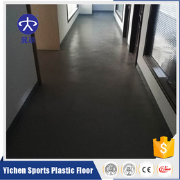 办公楼PVC塑胶地板一平方米价格 翼辰PVC塑胶地板价格