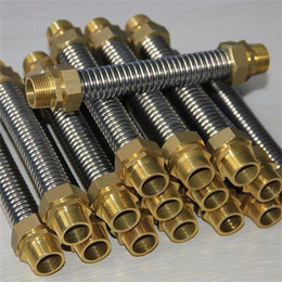 厂家供应 不锈钢波纹软管 空调波纹软管 铜接头金属软管