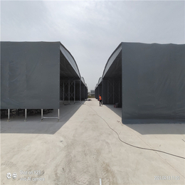 工厂大型推拉仓库雨棚工厂提供_移动伸缩篷 红桥区
