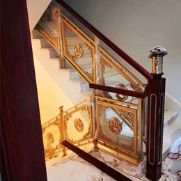 复古青古铜艺术浮雕铜楼梯护栏 配得上你家居的装饰