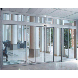 渭南玻璃自动门-凯泽工程铜门-玻璃自动门