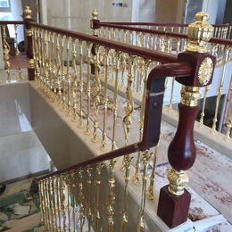 厂家定制与众不同的室内铜楼梯立柱扶手