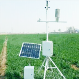 户外气象自动监测站配太阳<em>能</em>供电环境在线检测设备
