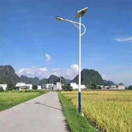 4米小区太阳能路灯路灯杆