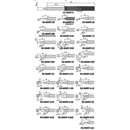 【现货】超细烙铁头RX-80HRT-SB