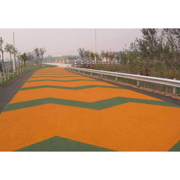 上海彩色沥青 脱色沥青 色粉 彩色透水混凝土 路面施工缩略图
