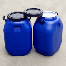 聚乙烯50L方桶HDPE50升塑料桶螺旋盖50公斤塑料桶