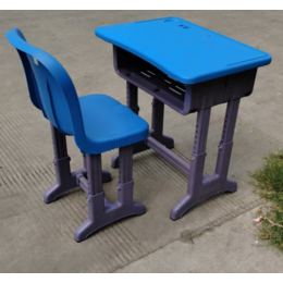 塑料升降课桌椅  学生课桌椅配件 小学生课桌椅厂家