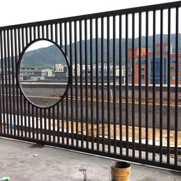 三亚别墅围墙护栏 小区金属防护栏杆 临高学校组装栅栏