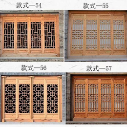 四川成都仿古门窗花格木窗制作厂家